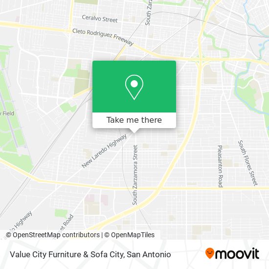 Mapa de Value City Furniture & Sofa City