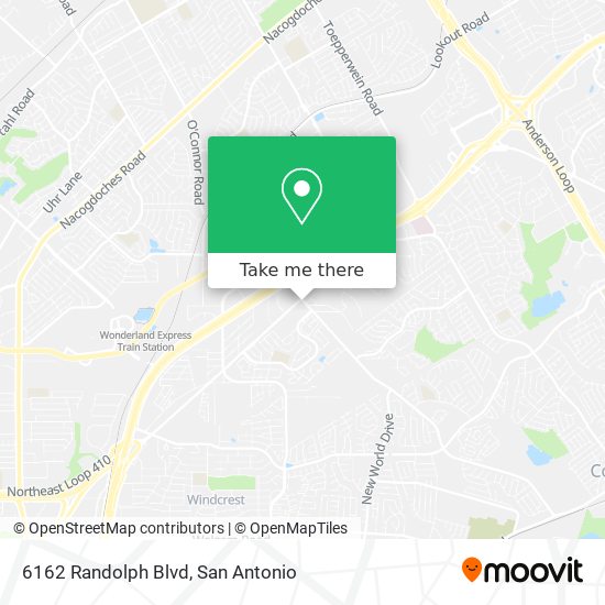 Mapa de 6162 Randolph Blvd