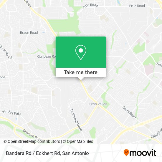 Mapa de Bandera Rd / Eckhert Rd