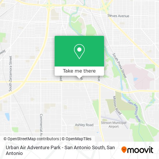 Urban Air Adventure Park - San Antonio South map