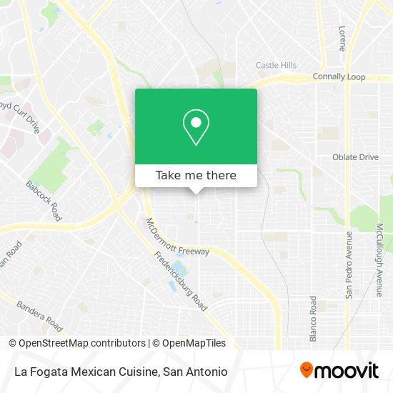 La Fogata Mexican Cuisine map