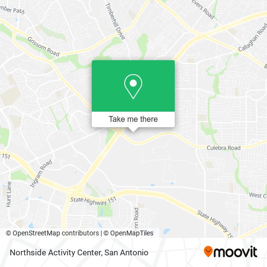 Northside Activity Center map