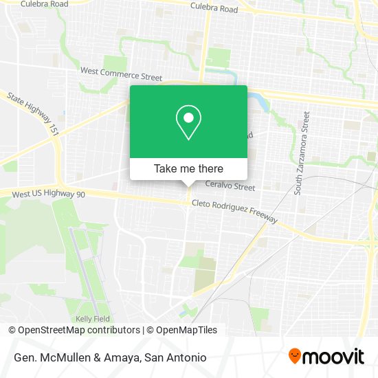 Gen. McMullen & Amaya map