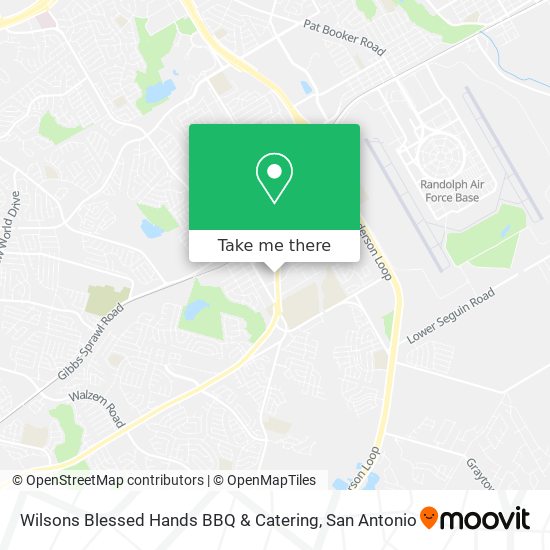 Wilsons Blessed Hands BBQ & Catering map