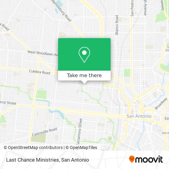 Last Chance Ministries map