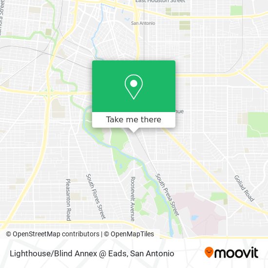 Lighthouse/Blind Annex @ Eads map