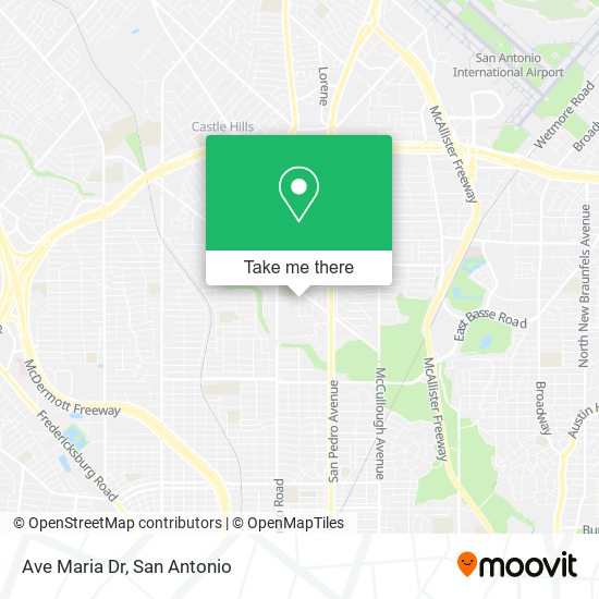 Mapa de Ave Maria Dr