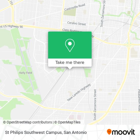 St Philips Southwest Campus map