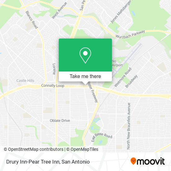 Mapa de Drury Inn-Pear Tree Inn