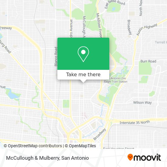 McCullough & Mulberry map