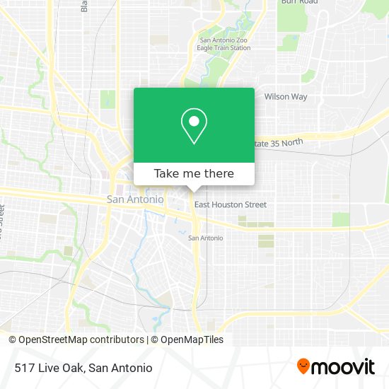 Mapa de 517 Live Oak
