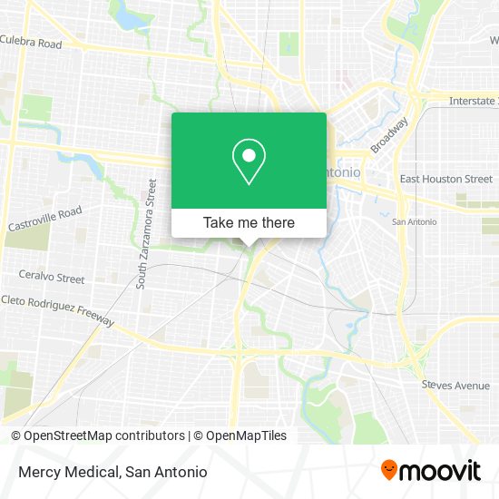 Mapa de Mercy Medical