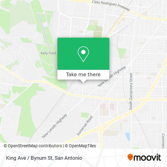 Mapa de King Ave / Bynum St