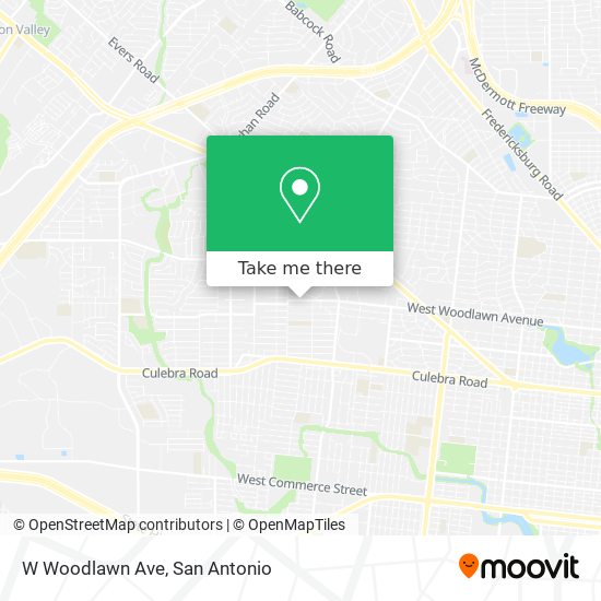 Mapa de W Woodlawn Ave