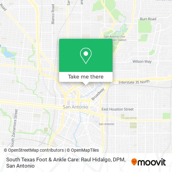 South Texas Foot & Ankle Care: Raul Hidalgo, DPM map