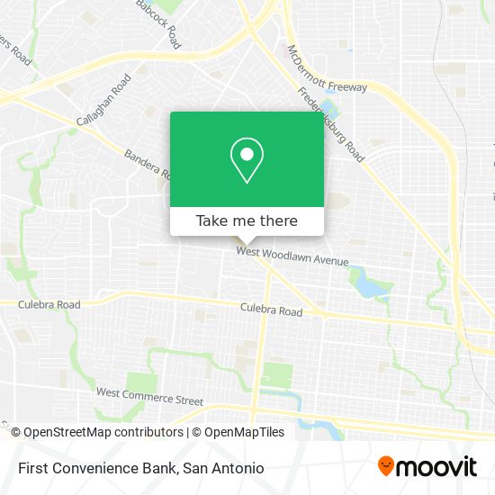 First Convenience Bank map