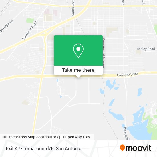 Exit 47/Turnarounrd/E map
