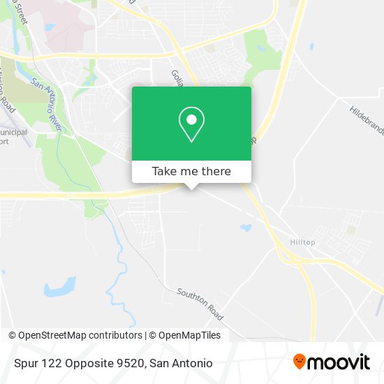 Spur 122 Opposite 9520 map