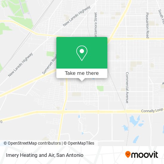 Imery Heating and Air map