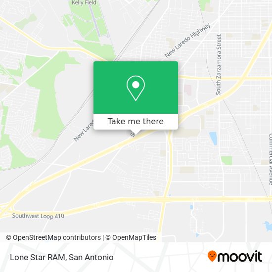 Mapa de Lone Star RAM