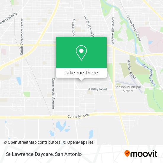 St Lawrence Daycare map