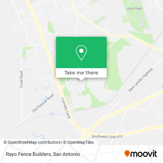 Rayo Fence Builders map