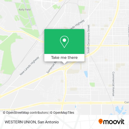 Mapa de WESTERN UNION