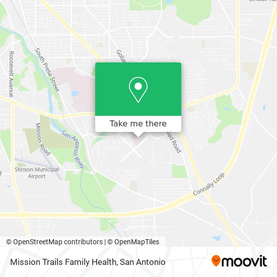 Mapa de Mission Trails Family Health