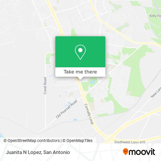 Juanita N Lopez map
