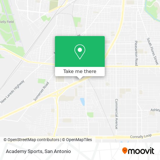 Mapa de Academy Sports