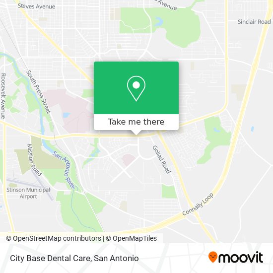 City Base Dental Care map