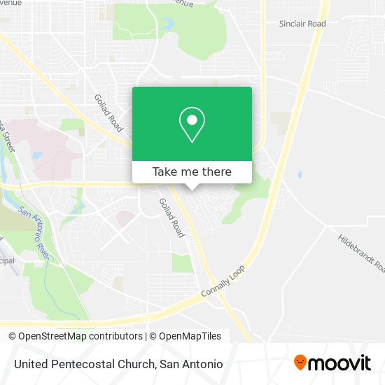 Mapa de United Pentecostal Church