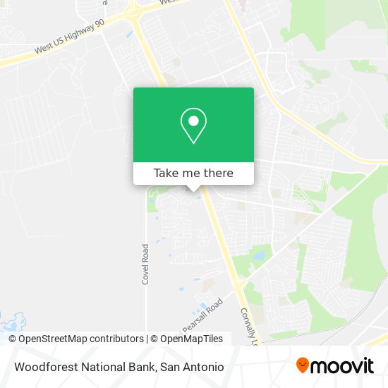 Mapa de Woodforest National Bank