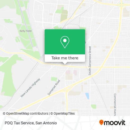 PDQ Tax Service map