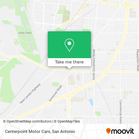 Mapa de Centerpoint Motor Cars