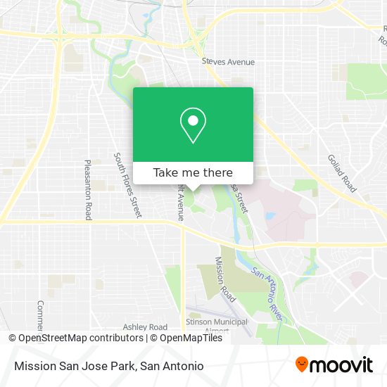Mission San Jose Park map