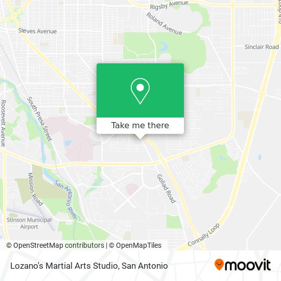 Mapa de Lozano's Martial Arts Studio