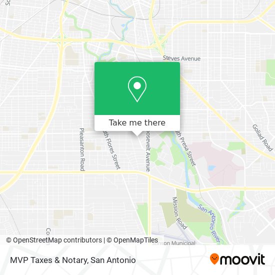 MVP Taxes & Notary map