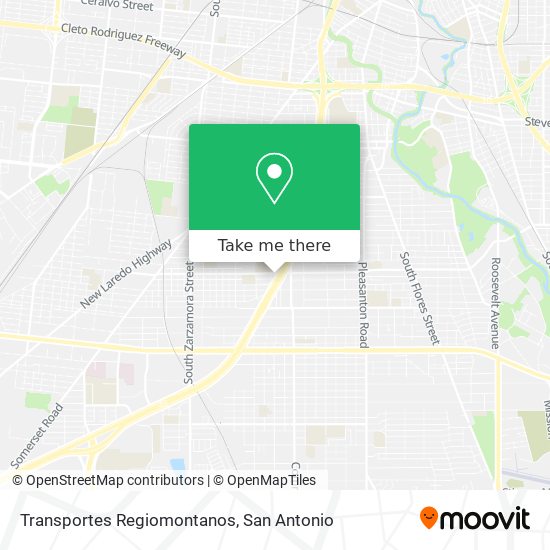 Transportes Regiomontanos map