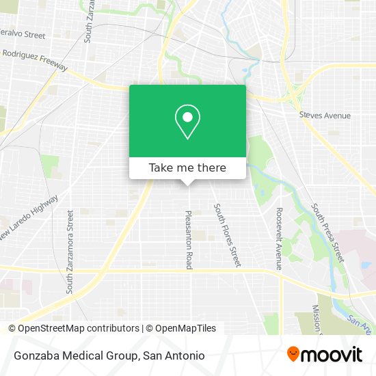 Gonzaba Medical Group map