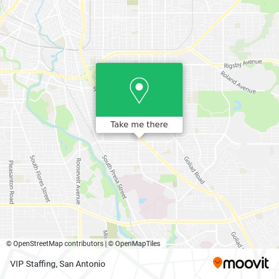 Mapa de VIP Staffing