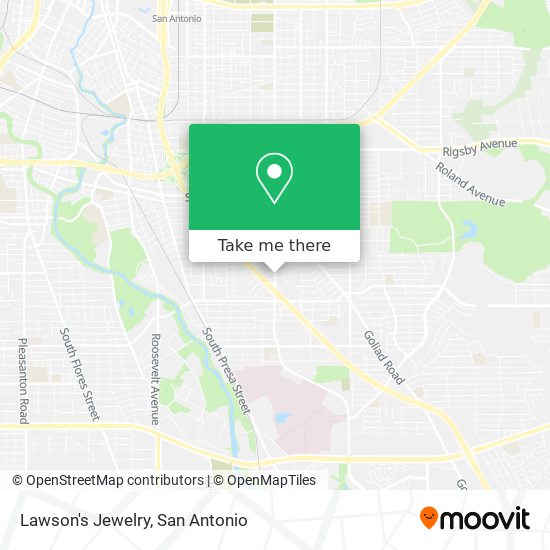 Lawson's Jewelry map