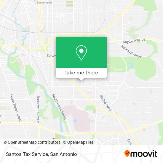 Mapa de Santos Tax Service