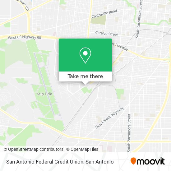 San Antonio Federal Credit Union map