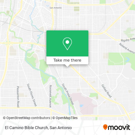 Mapa de El Camino Bible Church