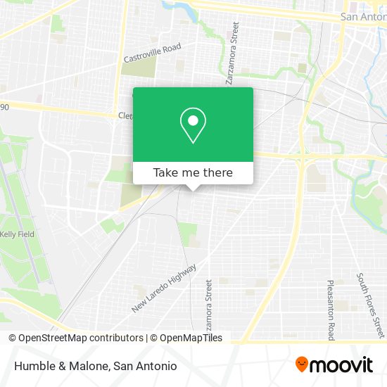 Mapa de Humble & Malone