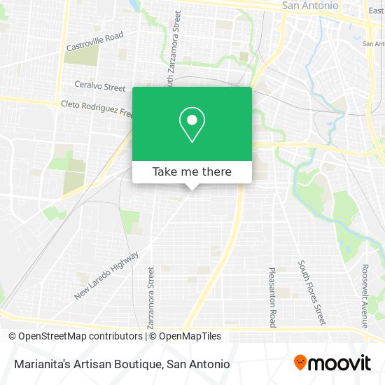 Mapa de Marianita's Artisan Boutique