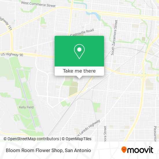 Bloom Room Flower Shop map