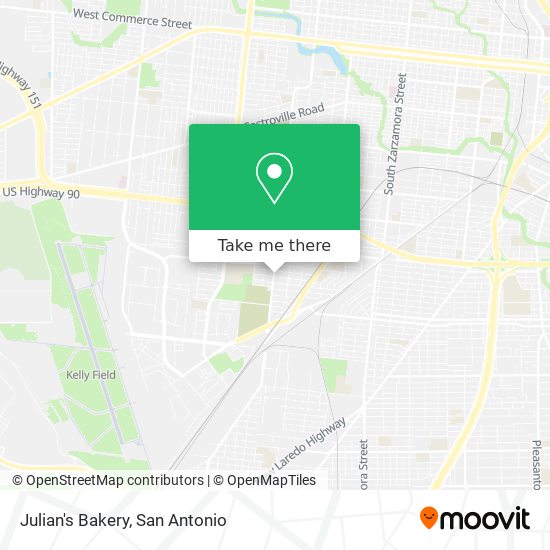 Mapa de Julian's Bakery