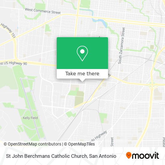 St John Berchmans Catholic Church map